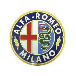 Alfa Romeo Milano Porcelain...
